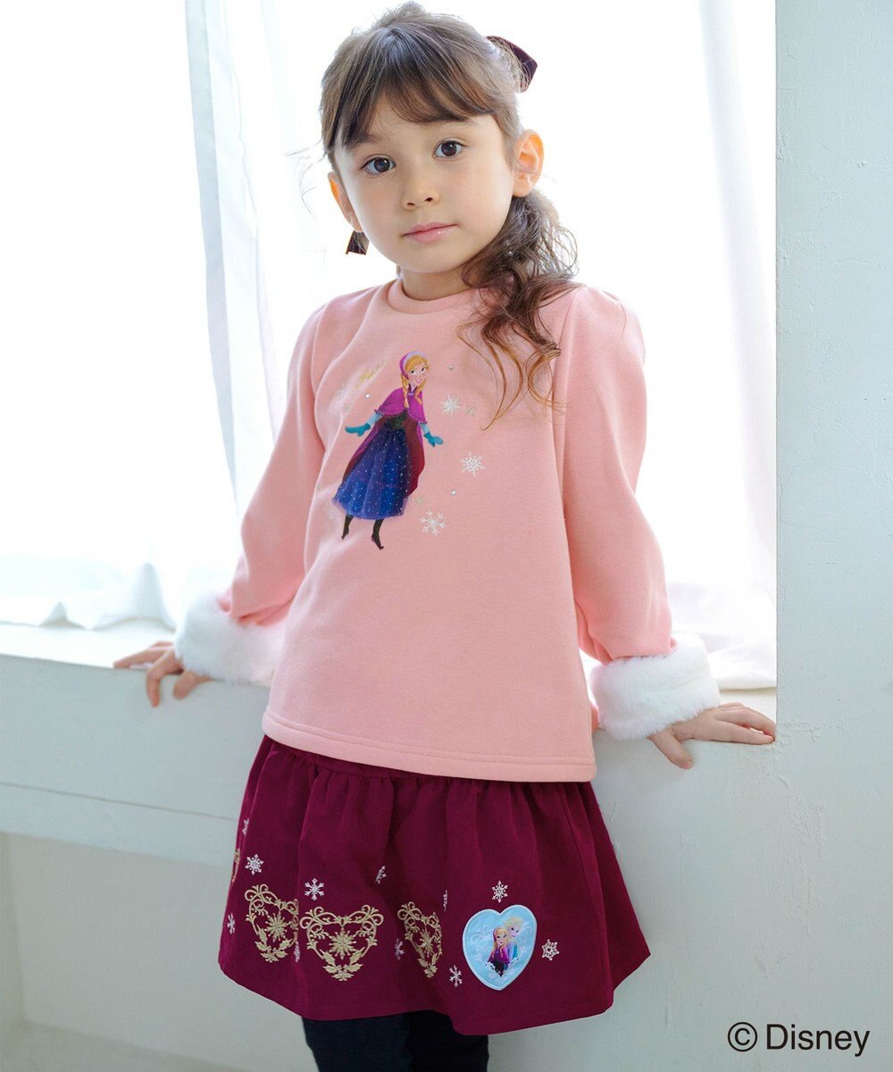 ANY KIDS 【ディズニー/FROZEN】裾刺繍スカッツ 
