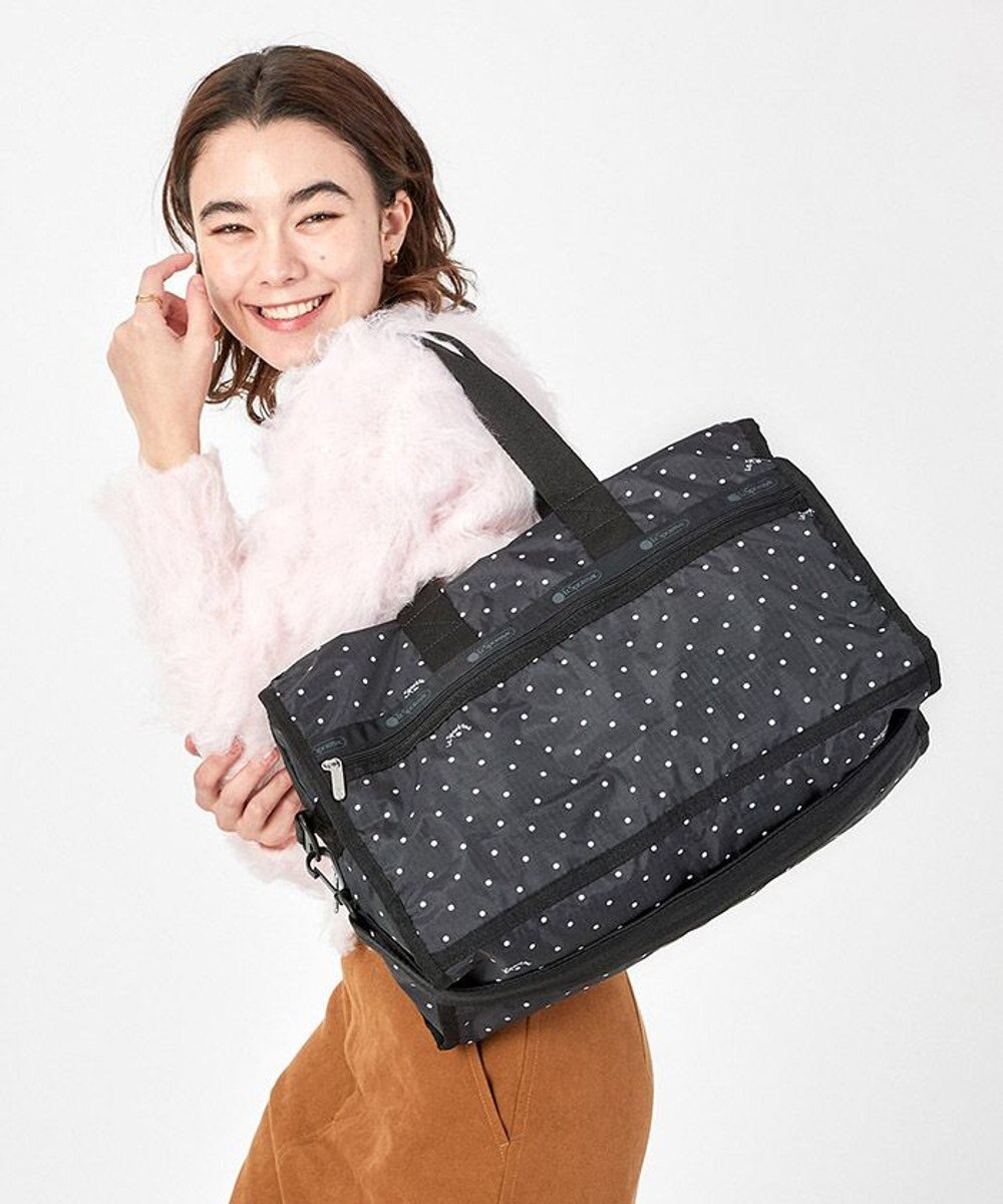 LeSportsac DELUXE MED WEEKENDER/プティドット 
