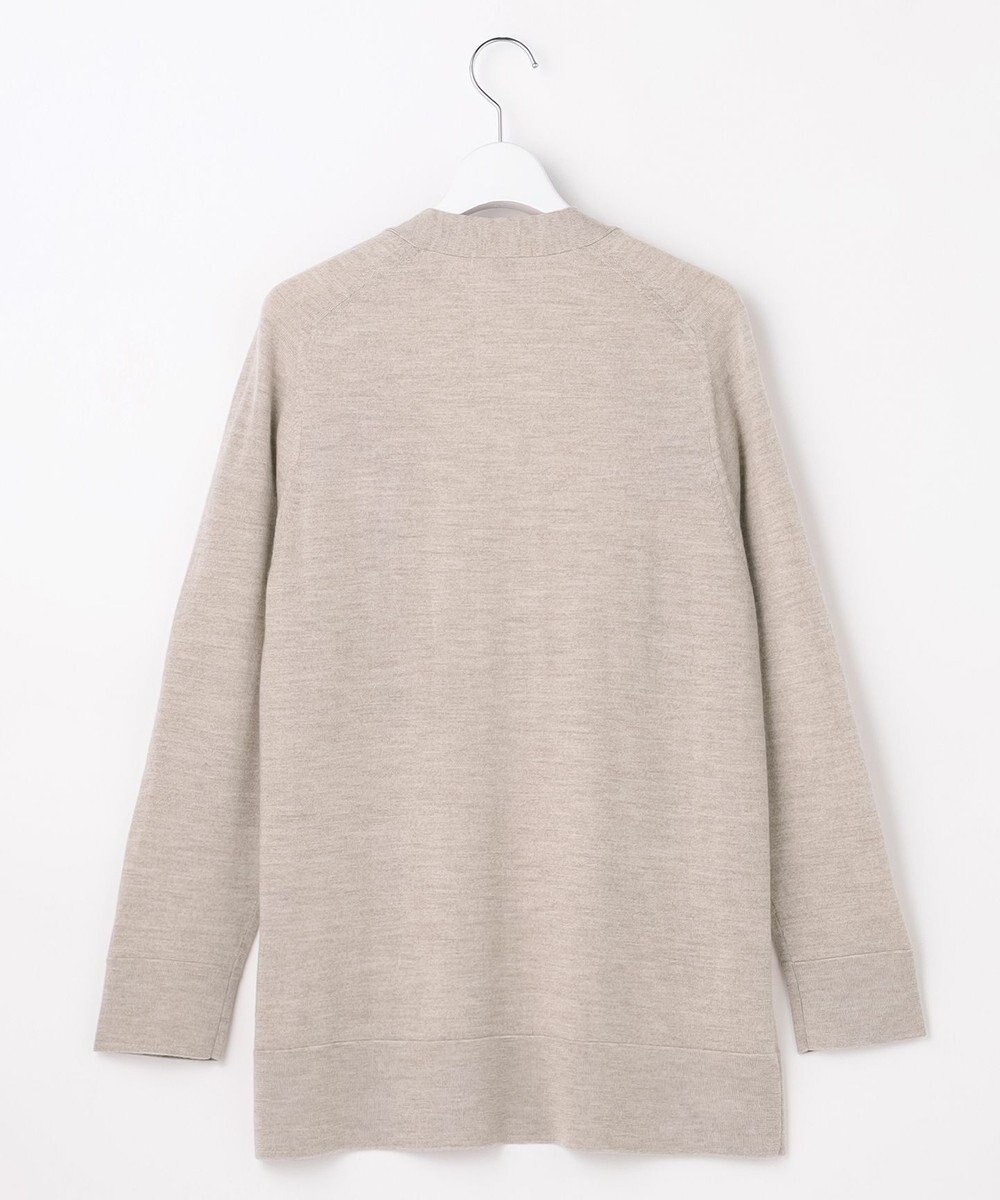 J.PRESS LADIES L KNIT BASIC ロング カーディガン 