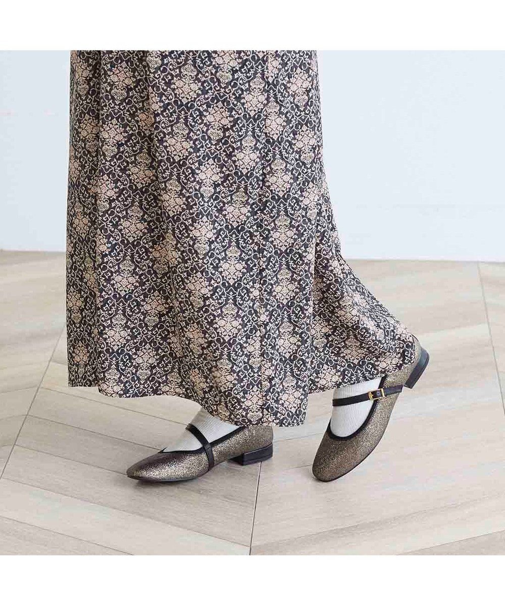 ing アシンメトリーメリージェーンパンプス 