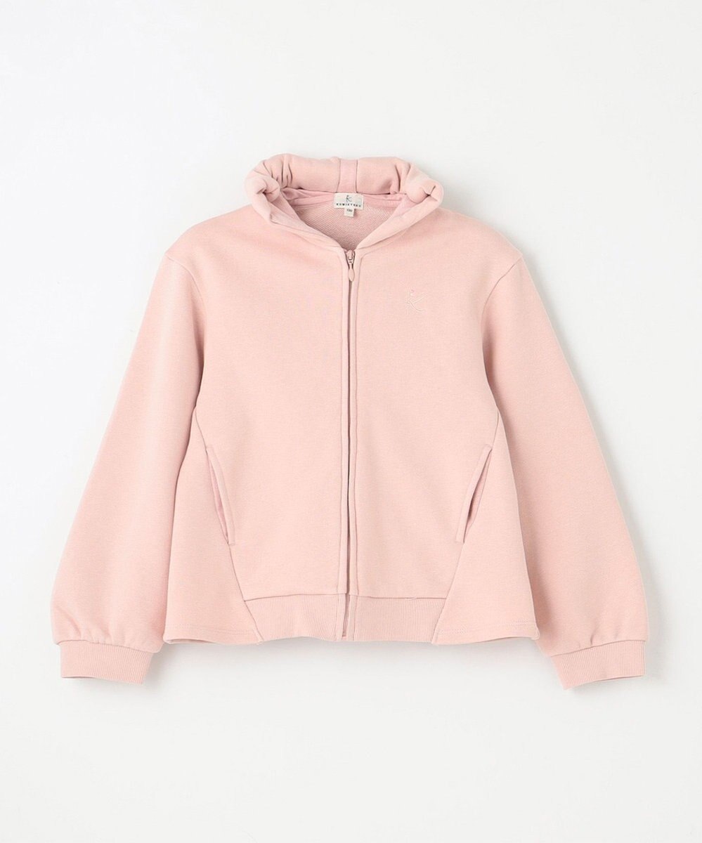 組曲 KIDS 【90-100㎝】バックフリル パーカー 