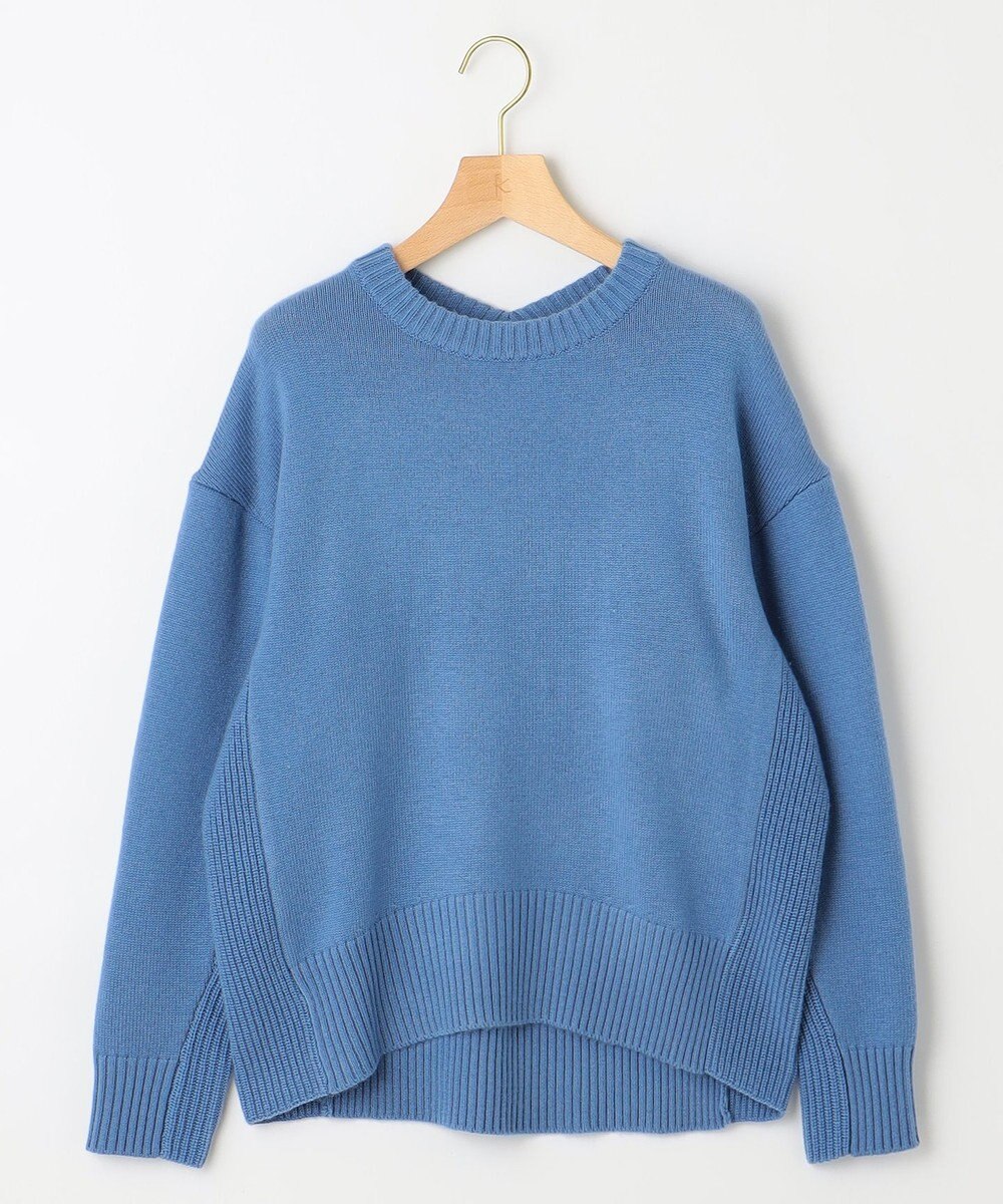 組曲 カシミヤブレンドバルキープルオーバー ニット 