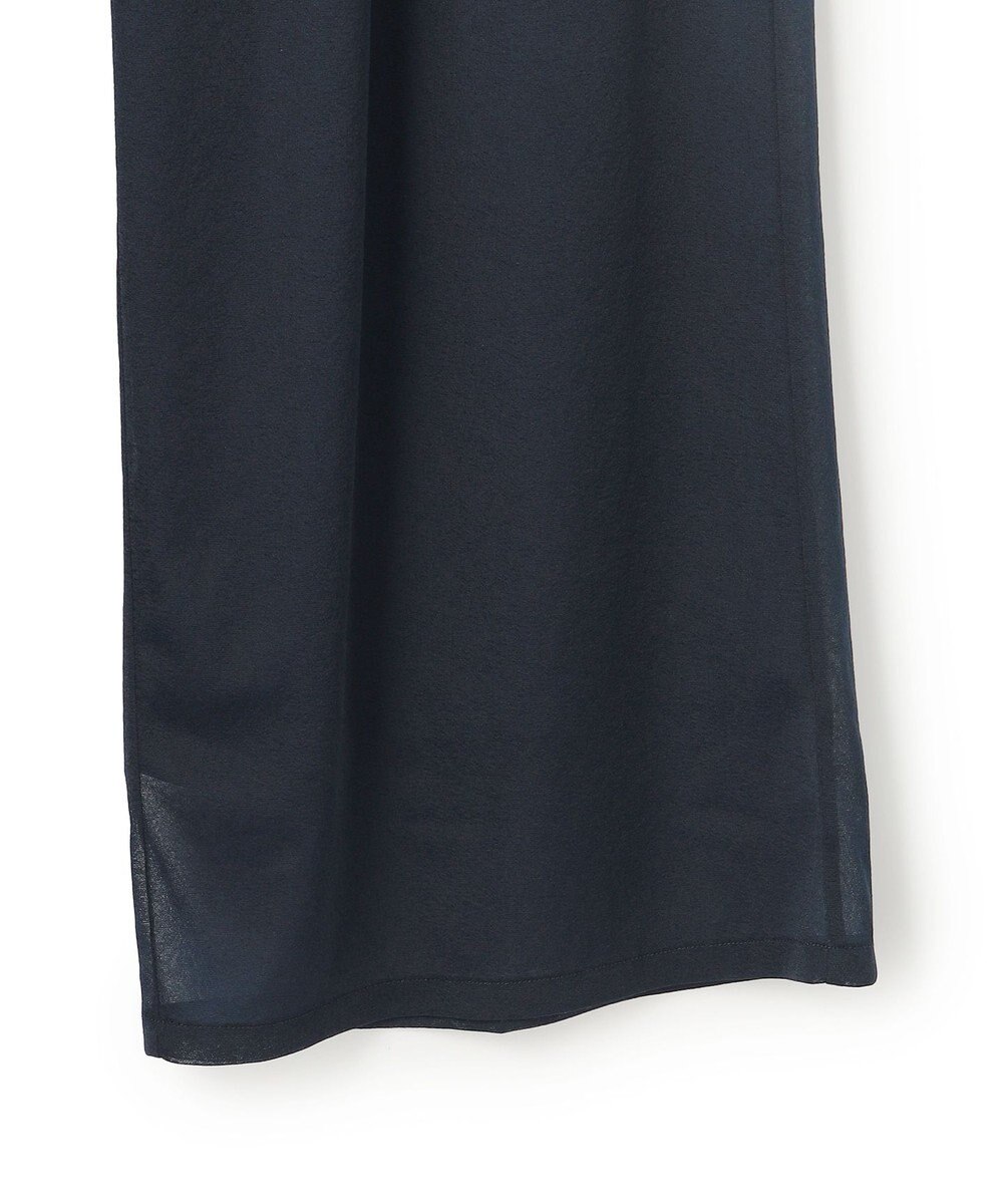 uncrave トリコットシフォン ギャザーパンツ 