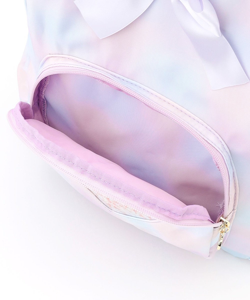 ANY KIDS 【A4サイズ収納可能】リボン×ハートリュック 