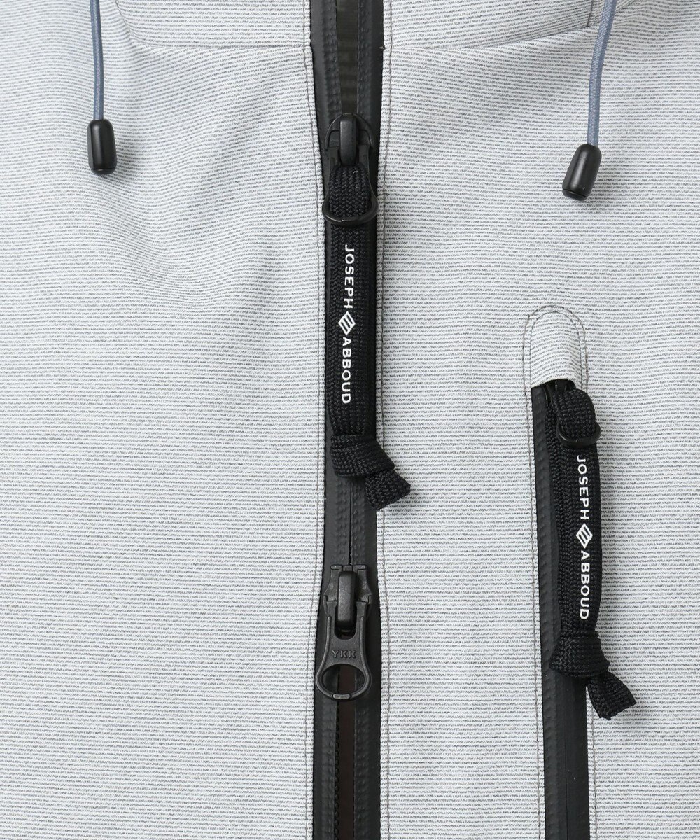 JOSEPH ABBOUD MOUNTAIN スラブシャンブレーストレッチ ブルゾン 