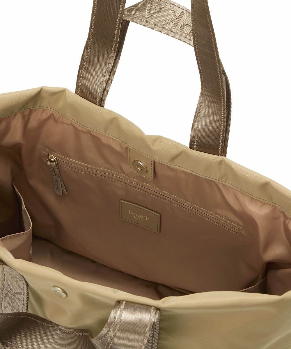 TOPKAPI 【Breath TOPKAPI】ナイロン ロゴテープ 2way ハンドル トートバッグ 