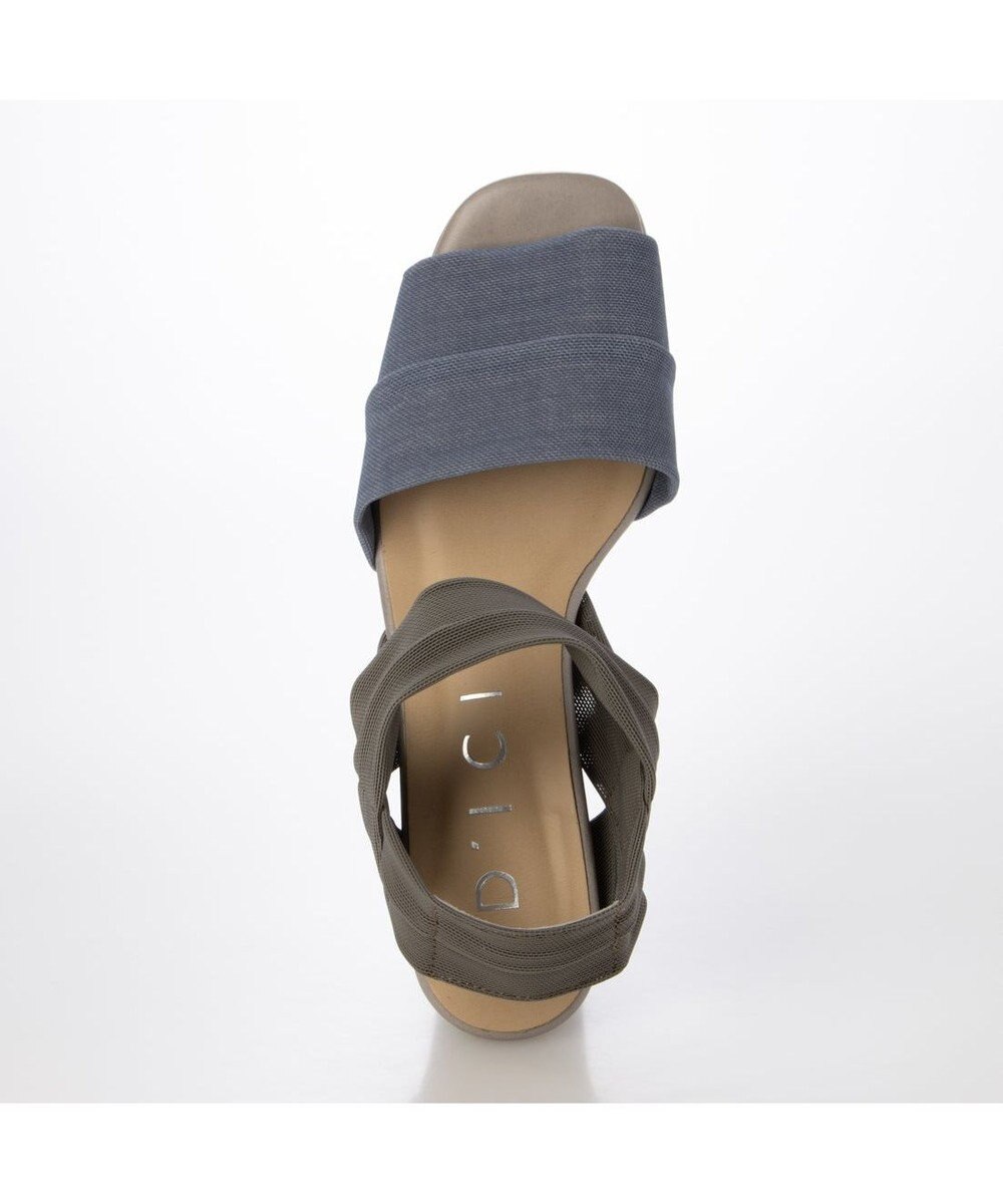 MODE ET JACOMO <D'ICI>アンクルストラップストレッチサンダル 