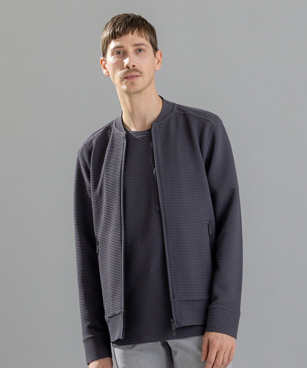 JOSEPH HOMME 【LEON 掲載】＜オリジナル素材＞ ライトタックジャージー ジップアップブルゾン 