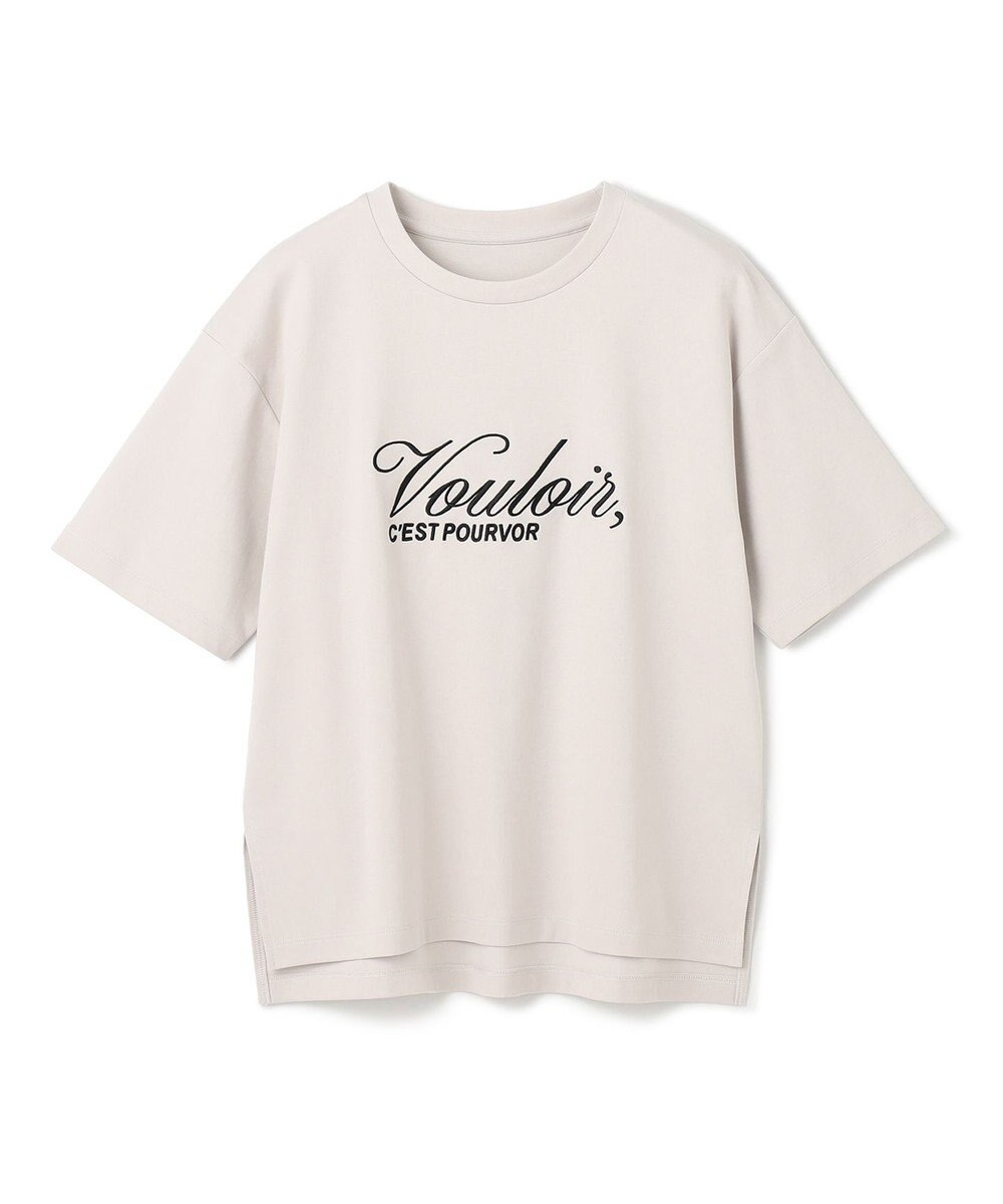 UNFILO BEAUTY FORM-Tコットン ロゴ半袖T 