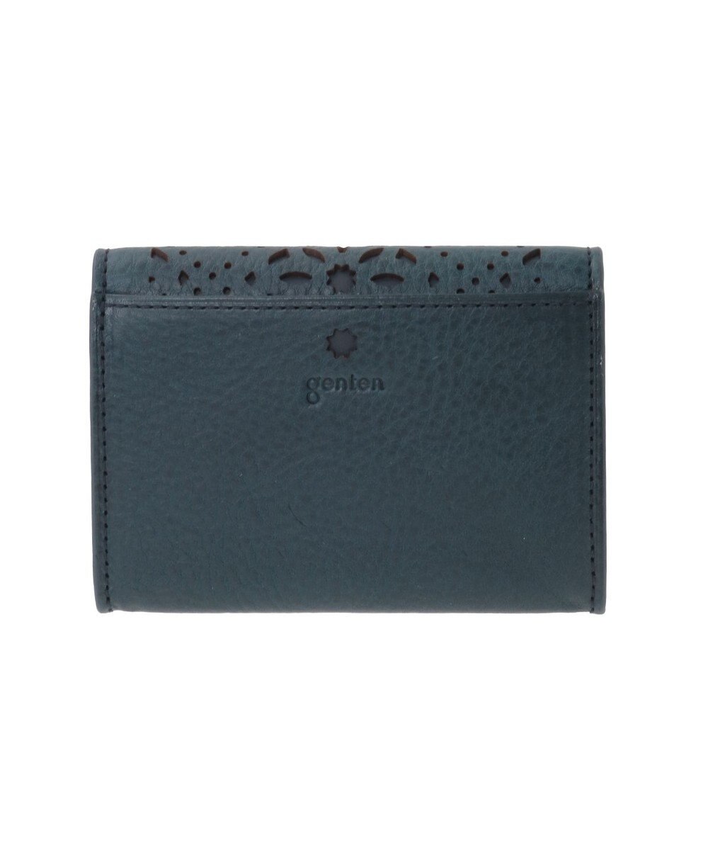 genten アーガイルカットワーク 小銭入れ 