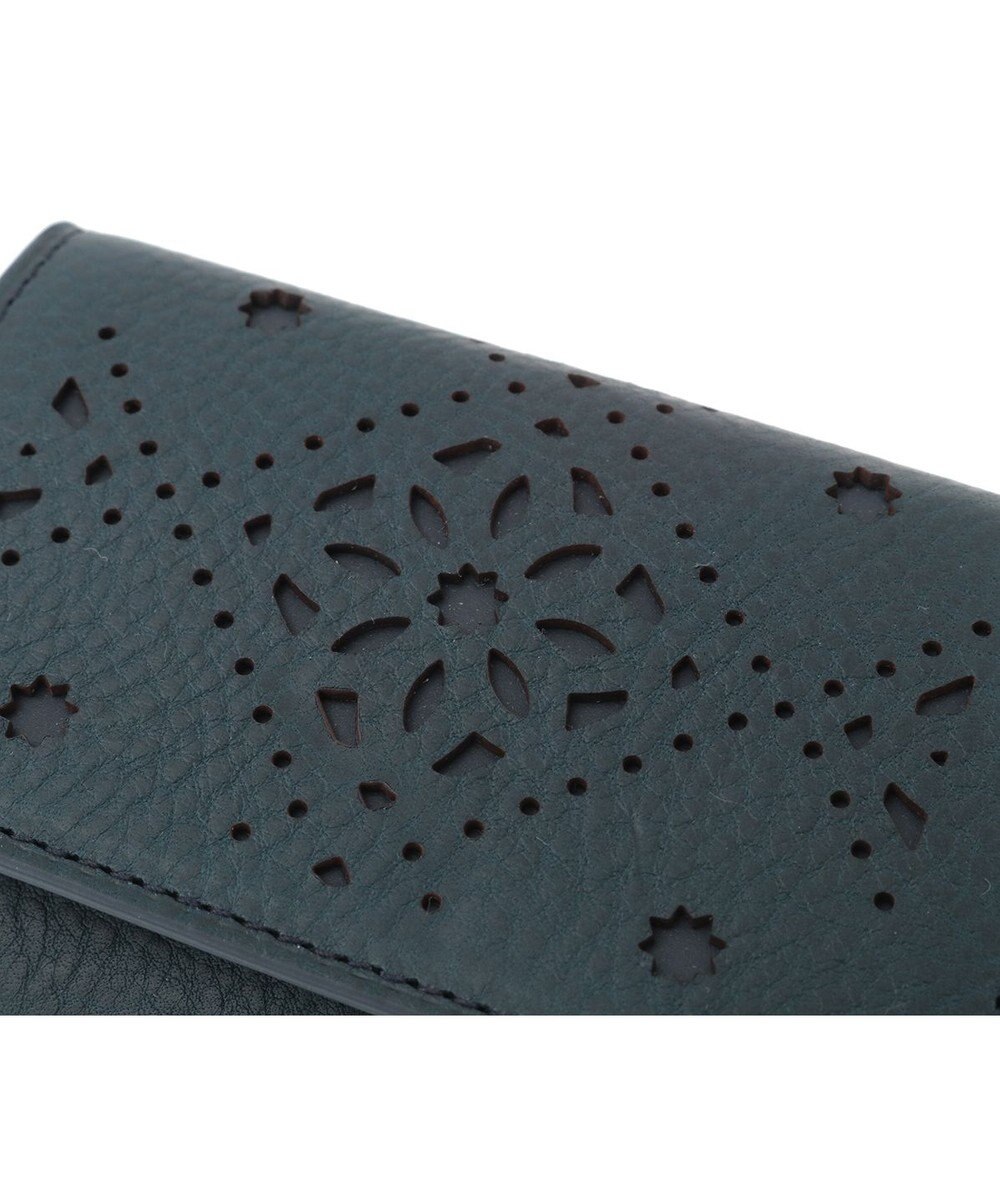 genten アーガイルカットワーク 小銭入れ 