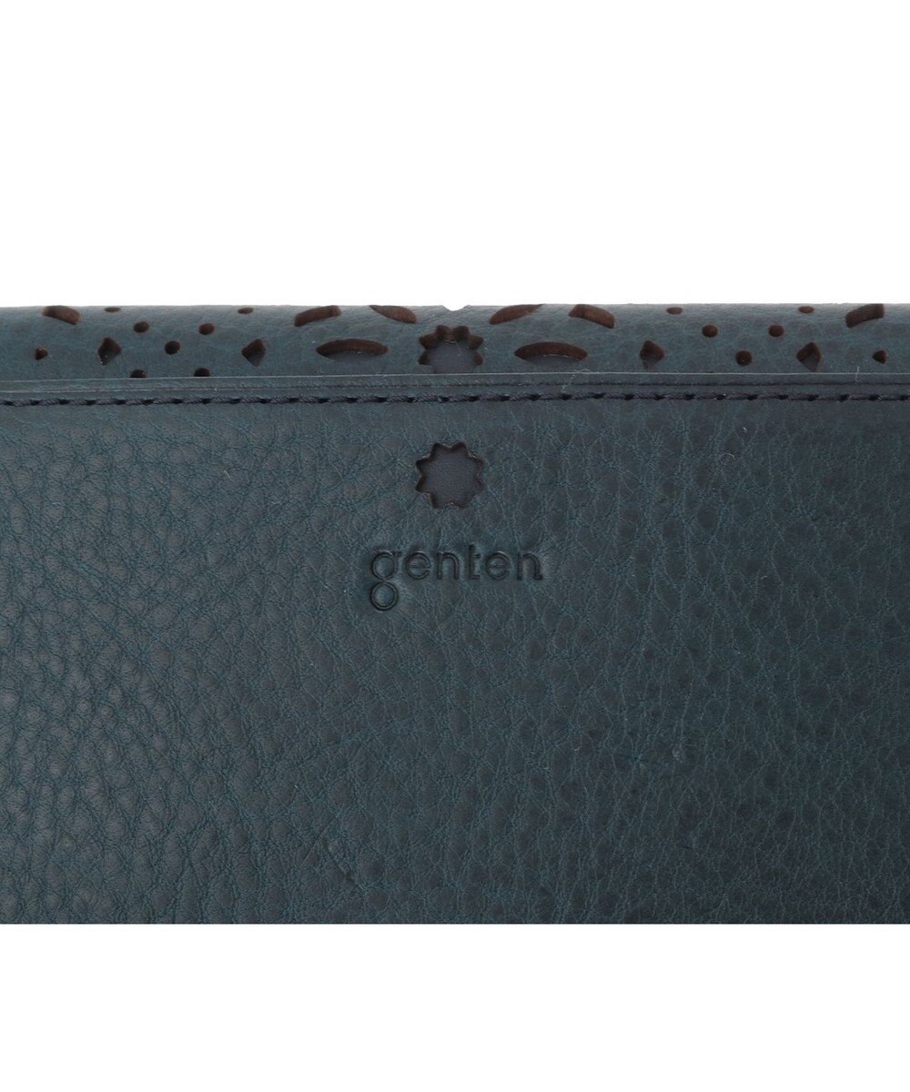 genten アーガイルカットワーク 小銭入れ 