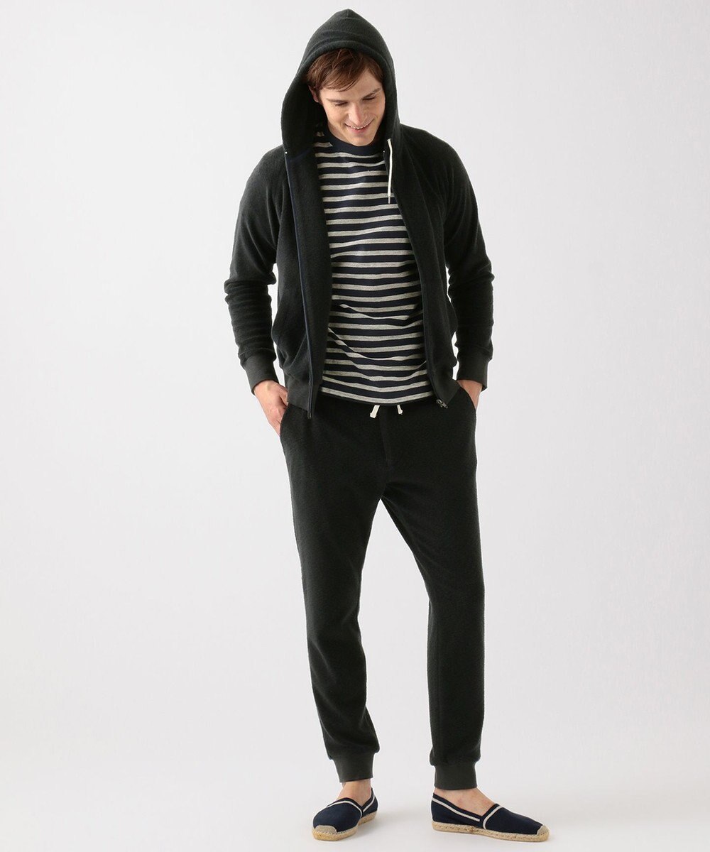 JOSEPH ABBOUD MOUNTAIN 【SPACE】OGスラブパイル パーカー 