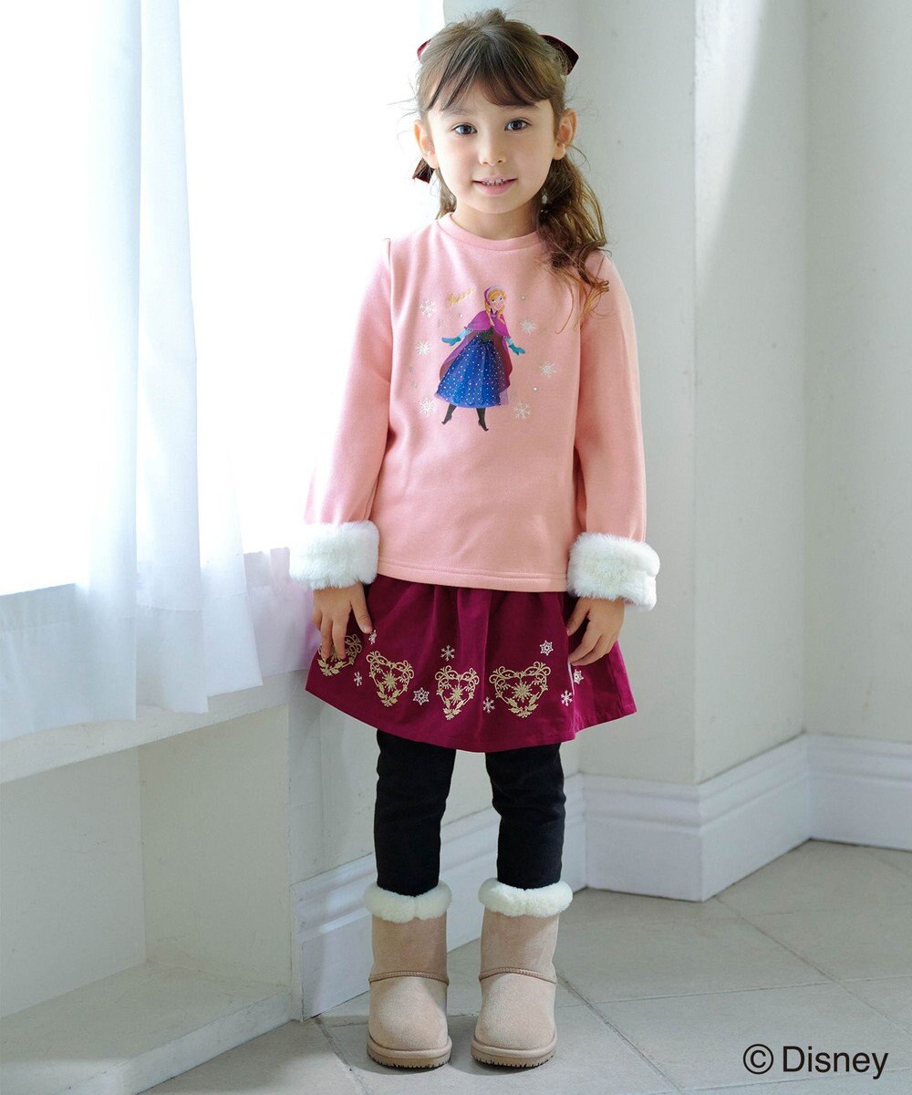 ANY KIDS 【ディズニー/FROZEN】裾刺繍スカッツ 