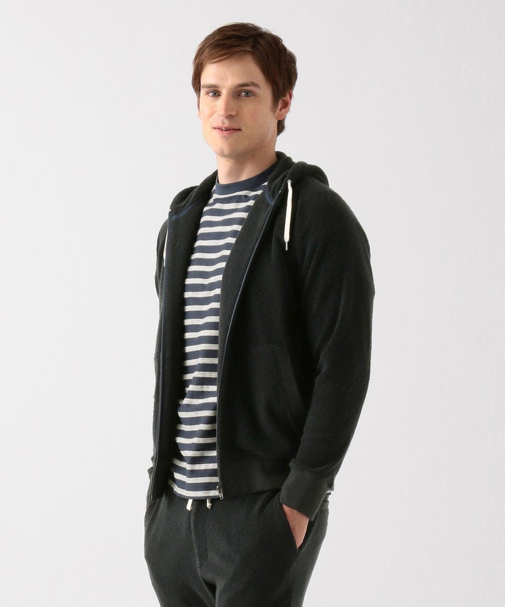 JOSEPH ABBOUD MOUNTAIN 【SPACE】OGスラブパイル パーカー 