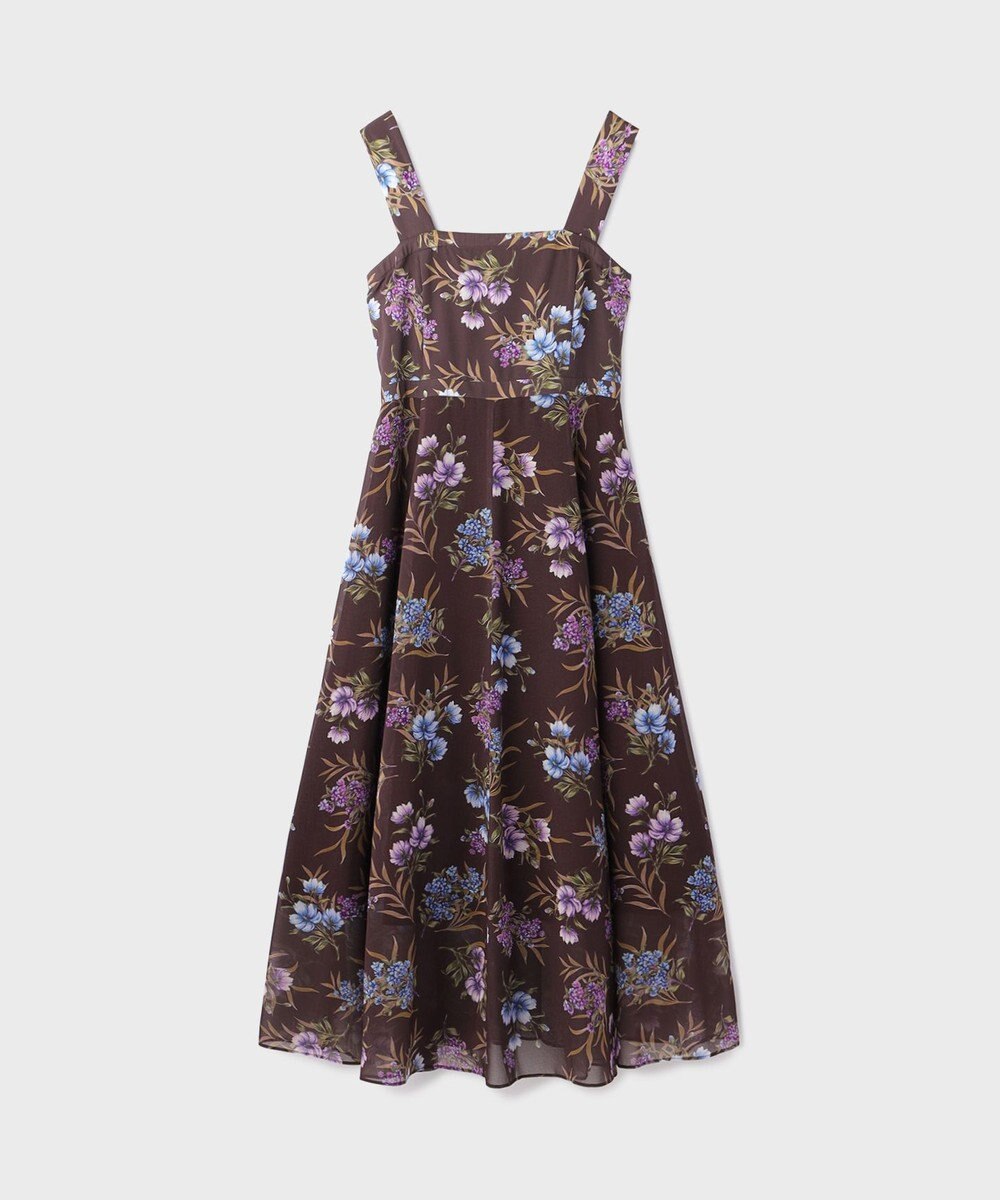 GRACE CONTINENTAL プリントセットアップワンピース 