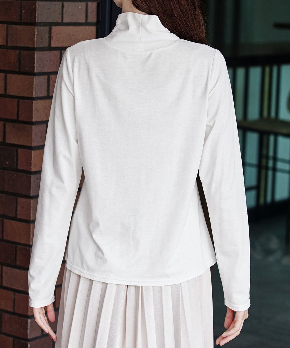 Tiaclasse 【安田美沙子さん着用・選べる4type】ハイネックカットソートップス 