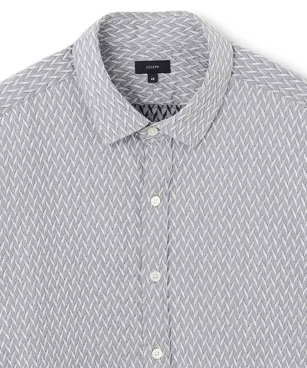 JOSEPH HOMME アロージャガードストレッチ　レギュラーカラーシャツ 