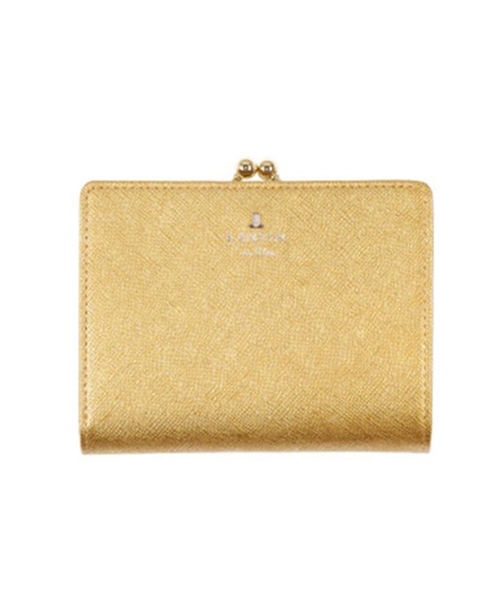 LANVIN en Bleu リュクサンブールブリエ 口金二つ折り財布 