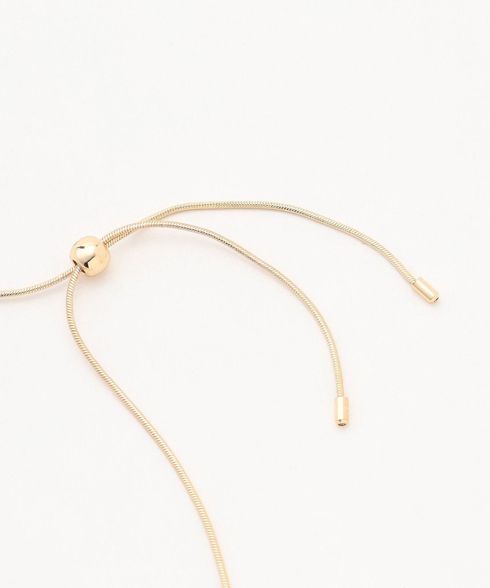 ANY メタルモチーフスライドネックレス 