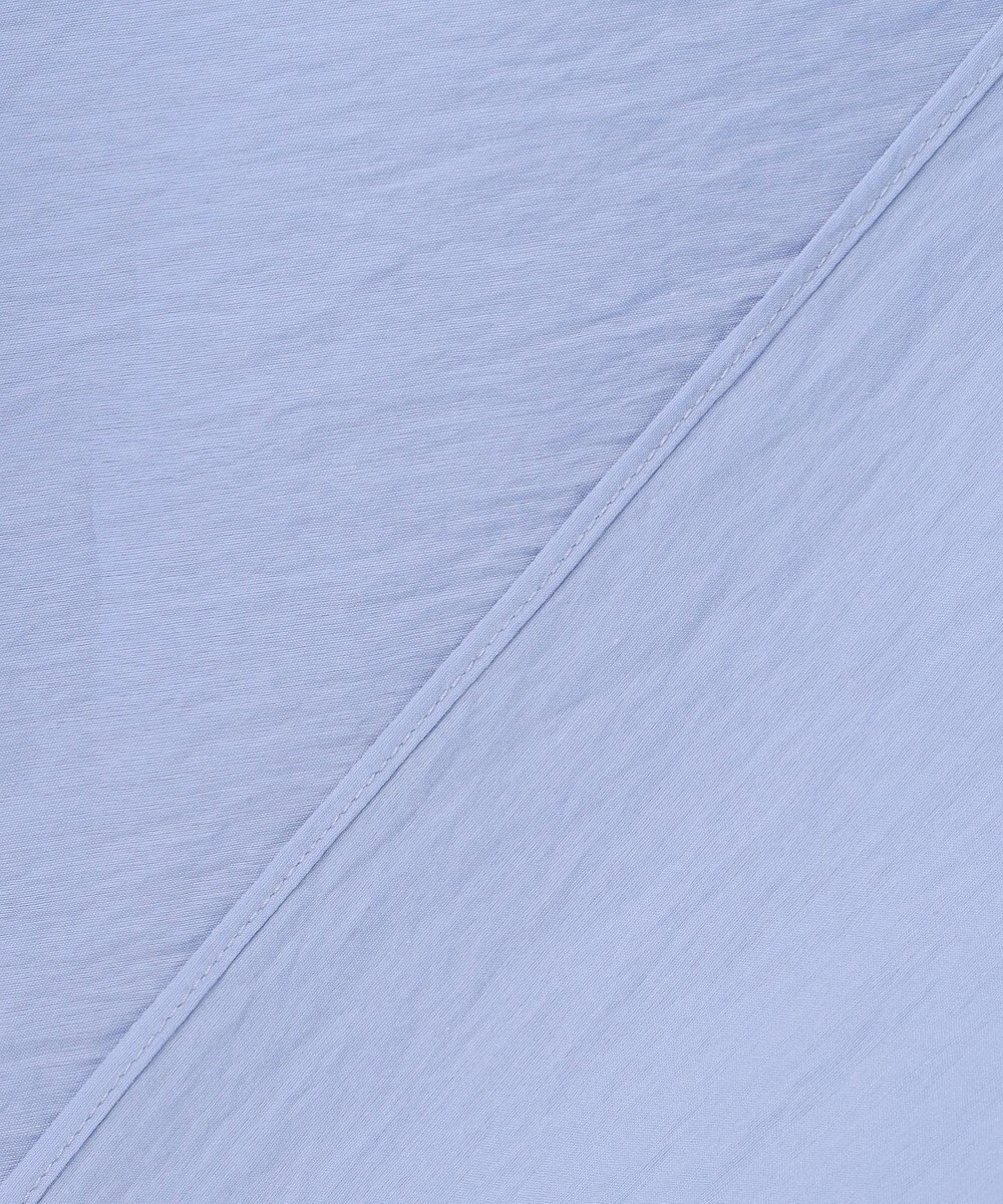 UNFILO L ワッシャーブロード ブザムロングシャツ 