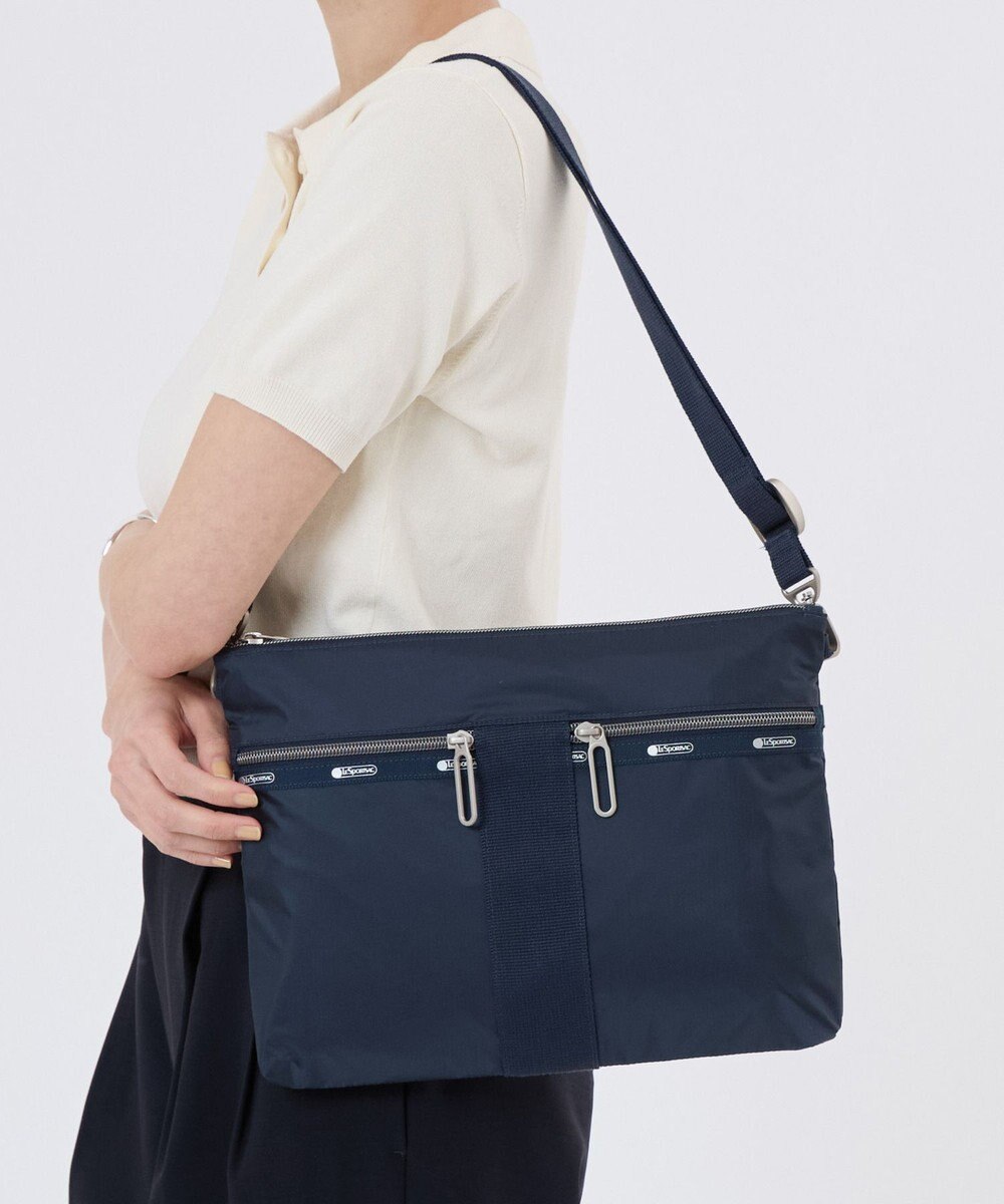 LeSportsac POUCH CROSSBODY/ダークブルーC 