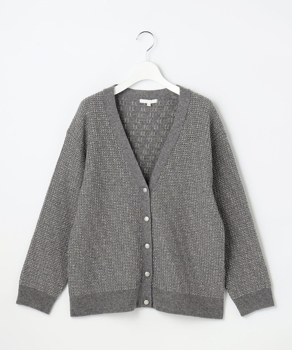 自由区 S 【SHIHOさん着用】ラメツイード カーディガン 