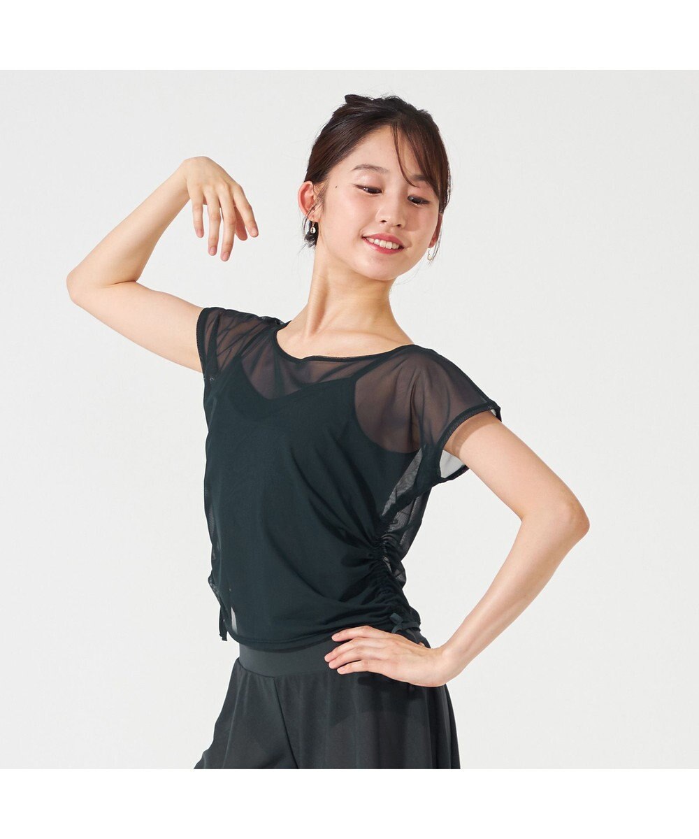 Chacott チュールトップ 