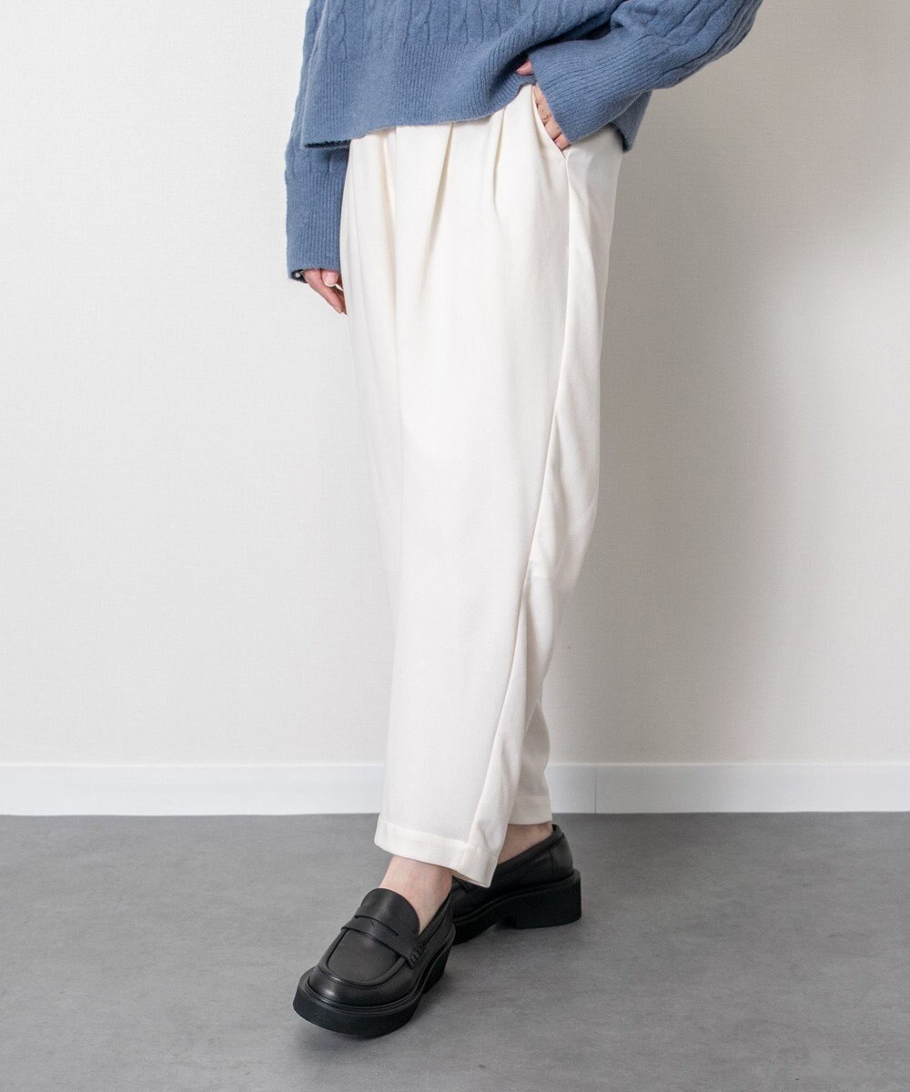 INTER-CHAUSSURES 【FABIO RUSCONI】ラウンドトウ厚底ローファー 