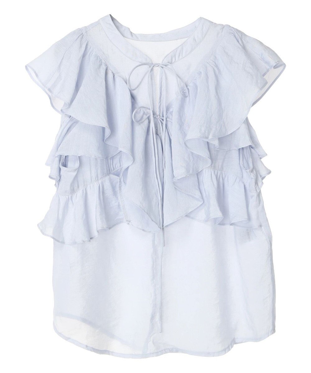 earth music&ecology ２ＷＡＹフリルブラウス 