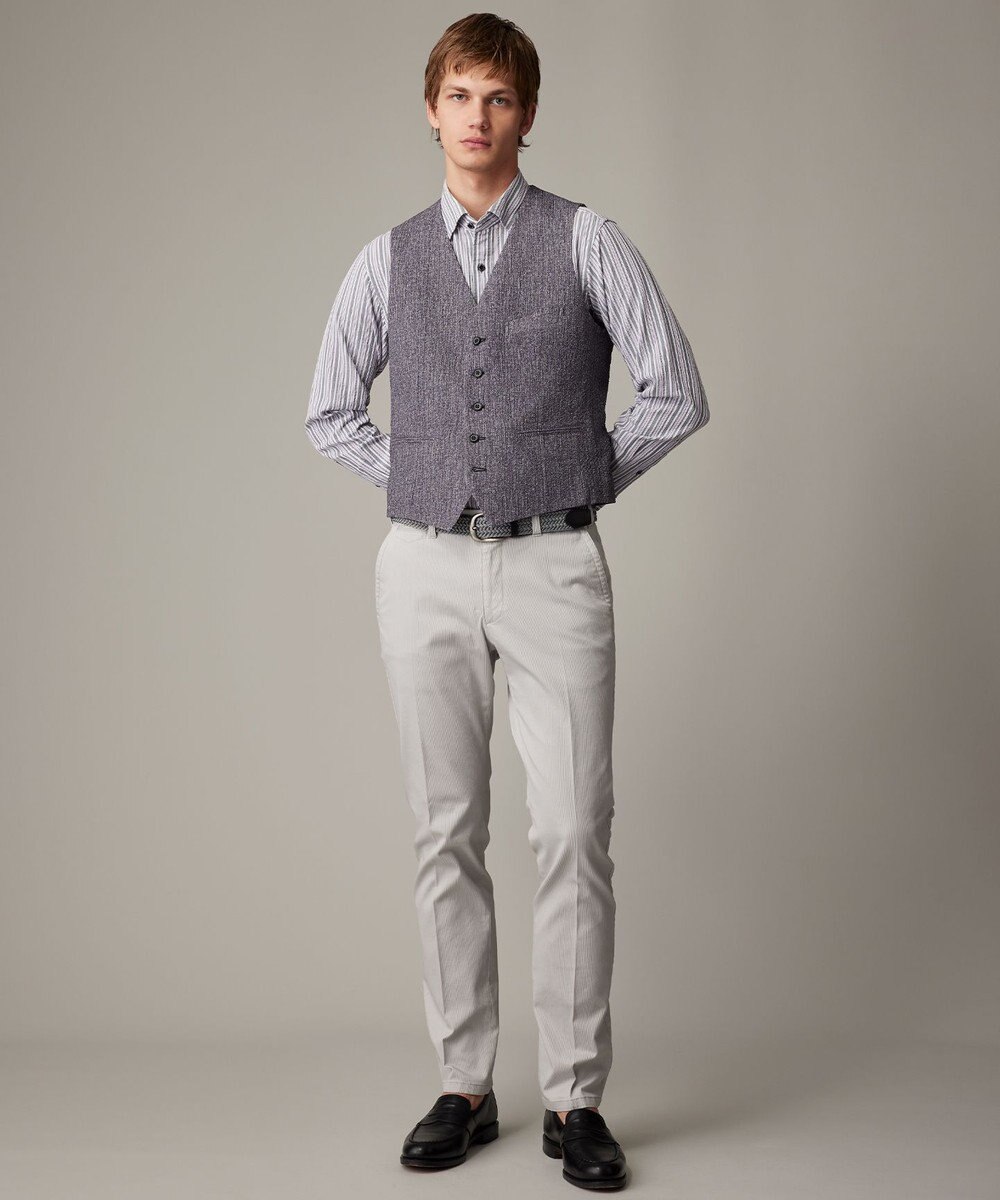 JOSEPH ABBOUD 【ストレッチ・洗える・軽量・防しわ・速乾・エコ撥水】ライトウェーブベスト 