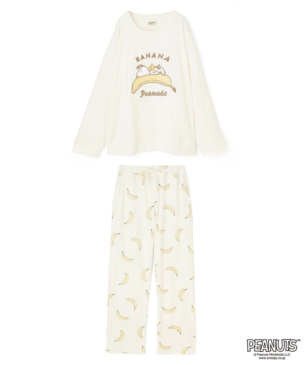 San-ai Resort（三愛水着楽園） 【スヌーピー】【PEANUTSピーナッツ】バナナルームウエア 