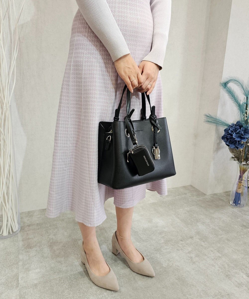 style code 【MERCURYDUO/マーキュリーデュオ】限定3点セット　①キーリング付両アオリハンドバッグ、②縦長ショルダーバッグパスポート入れ、③Wファスナースマートキーケース 