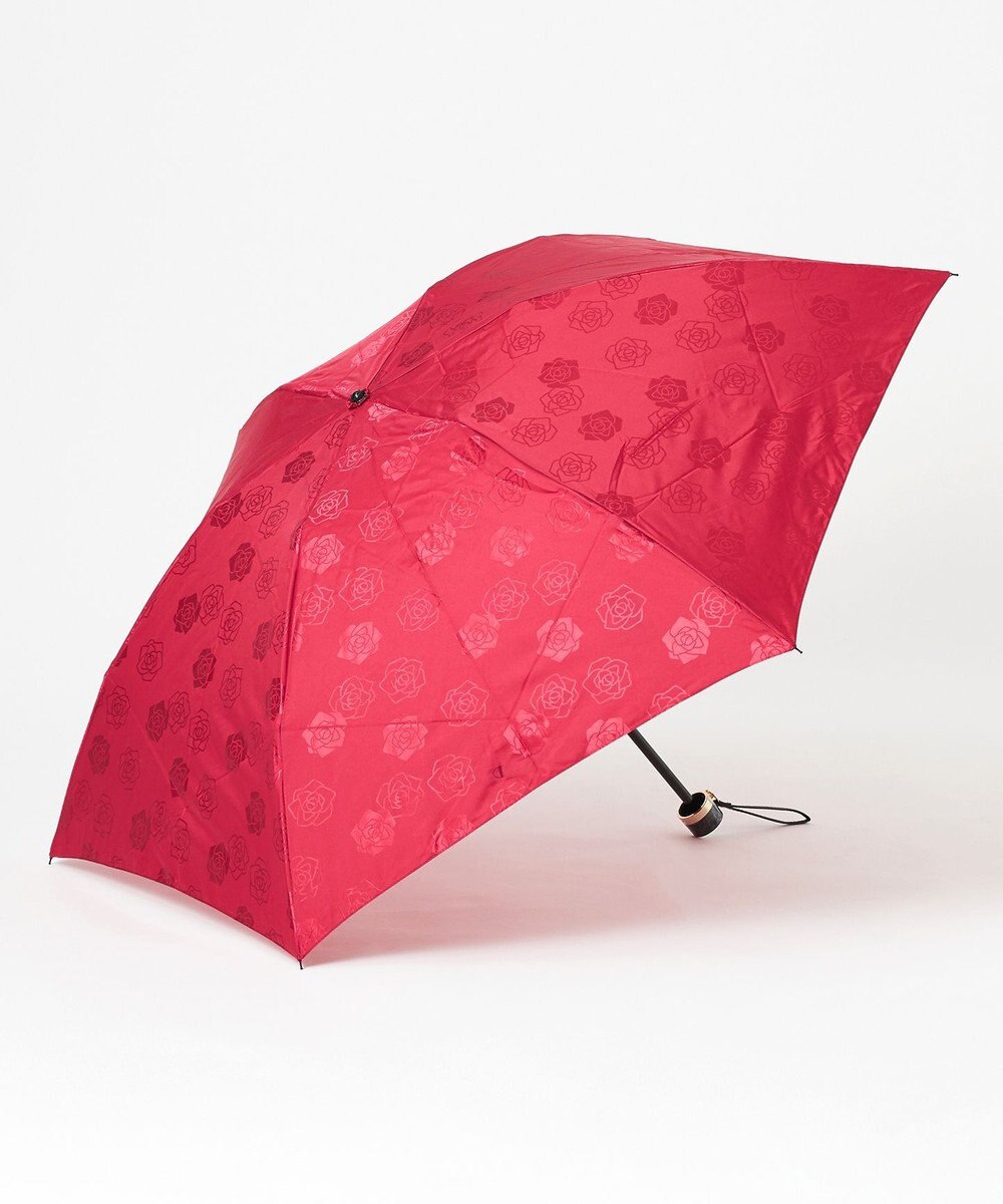 MOONBAT mila schon 折りたたみ傘 ジャカードローズ 
