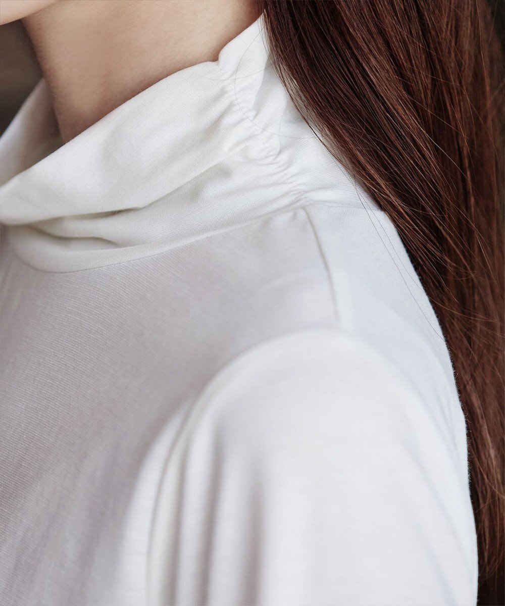 Tiaclasse 【安田美沙子さん着用・選べる4type】ハイネックカットソートップス 