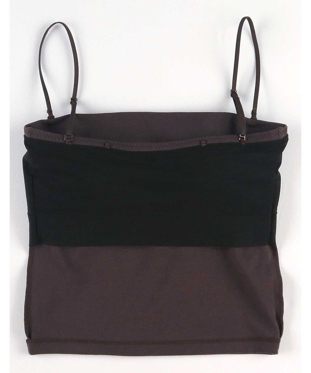 AMPHI カップ付きインナー 【ブラトップ】 ストラップ取り外し可 上向きで立体的なバストシルエット しめつけ感が少ない 脇スッキリ JWG102 アンフィ／ワコール 