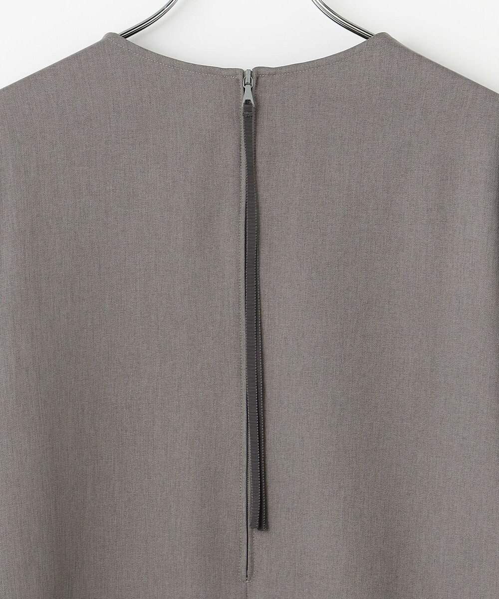 #Newans 【洗濯機可】シャーリングカフスパウダリーブラウス 