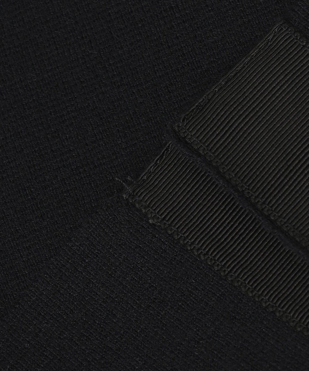 自由区 L ミラノリブ ニット ノーカラージャケット 