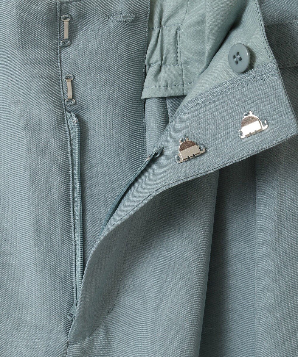 Green Parks ・ＥＬＥＮＣＡＲＥ　ＤＵＥ　サイドベルトタックパンツ 