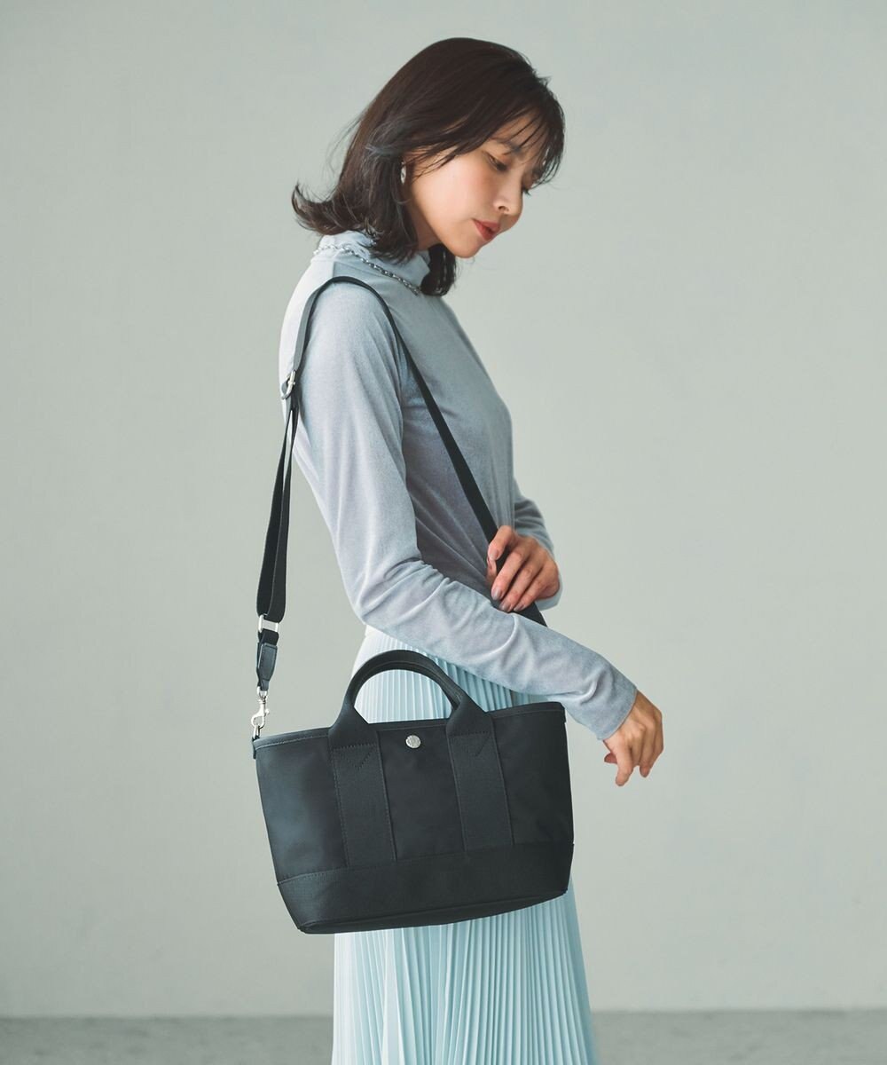 TOPKAPI 【Breath TOPKAPI sis】【WEB限定】 ナイロン ミニ トートバッグ ショルダー付き 軽量 / SCOTCH GRAIN スコッチグレイン 