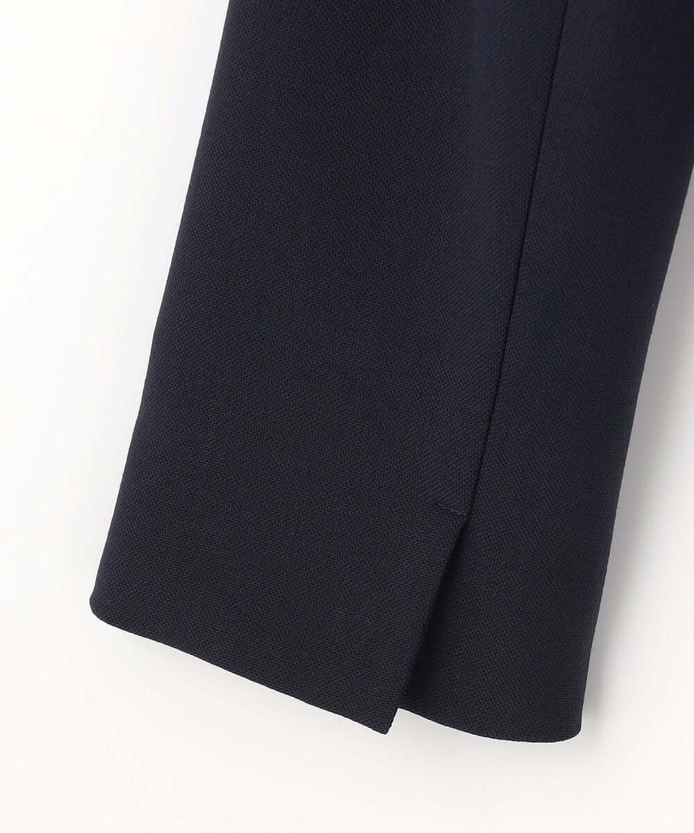 自由区 FORMAL 【お受験/セレモニーに】濃紺洗える/ストレッチワンピース+ジャケット 