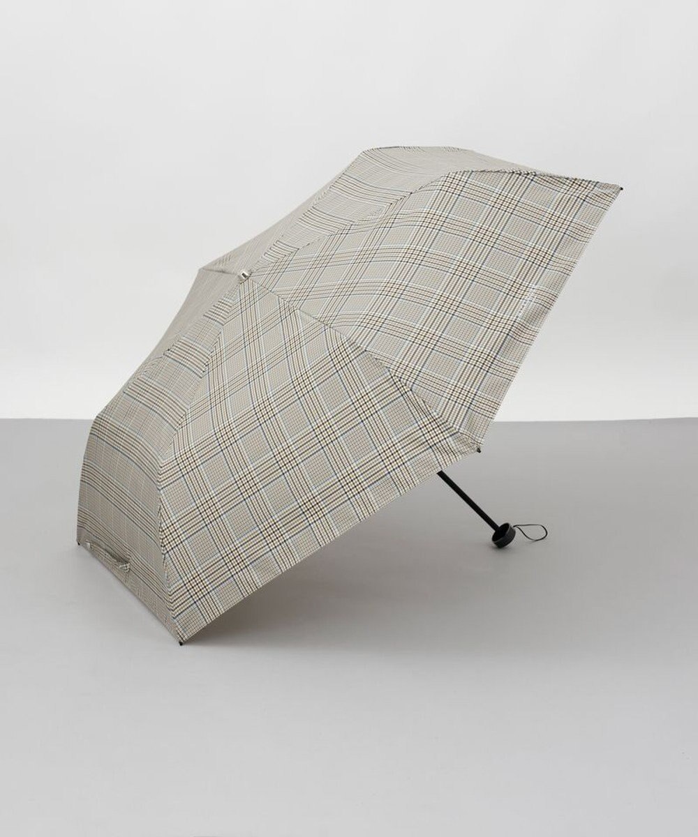 AURORA 【MACKINTOSH LONDON（マッキントッシュ ロンドン）】先染めチェック雨傘（折りたたみ傘） 