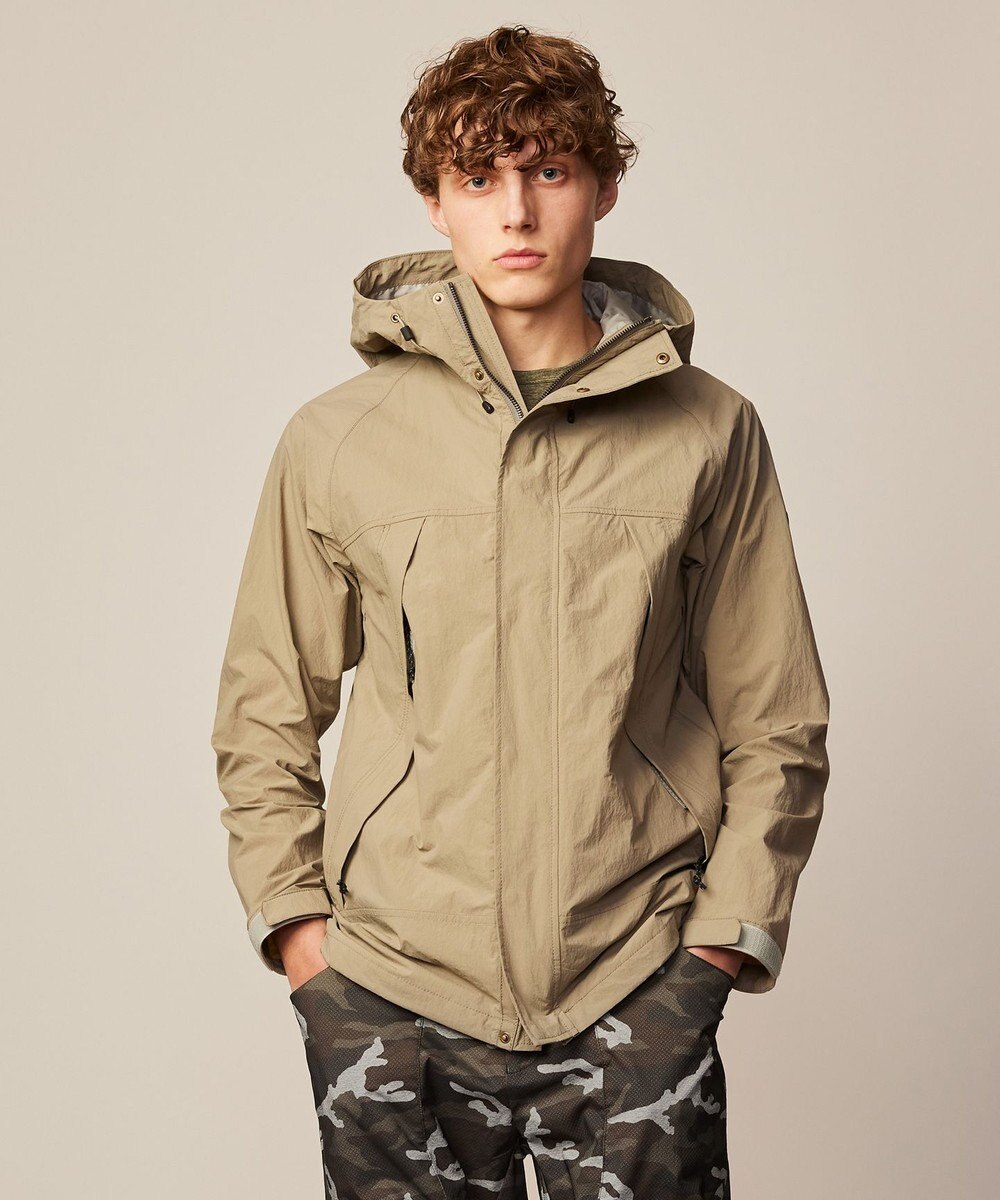 JOSEPH ABBOUD MOUNTAIN 【CREA掲載・ECO撥水/軽量/抗菌性/ライナードッキング対応】タスランワッシャー マウンテン パーカー 