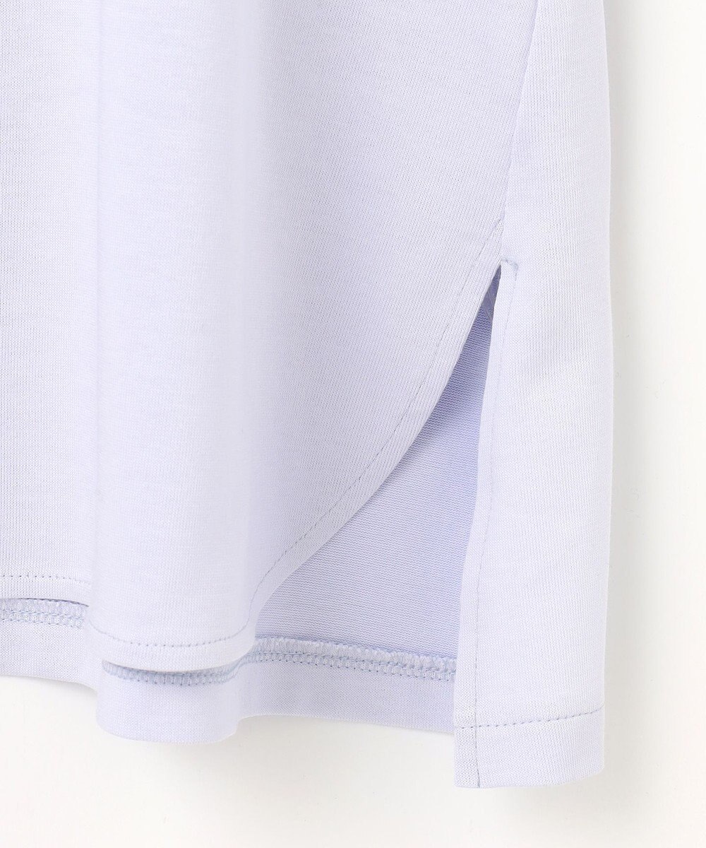 23区 【洗える】エンブロイダリー コンビジャージー カットソー 