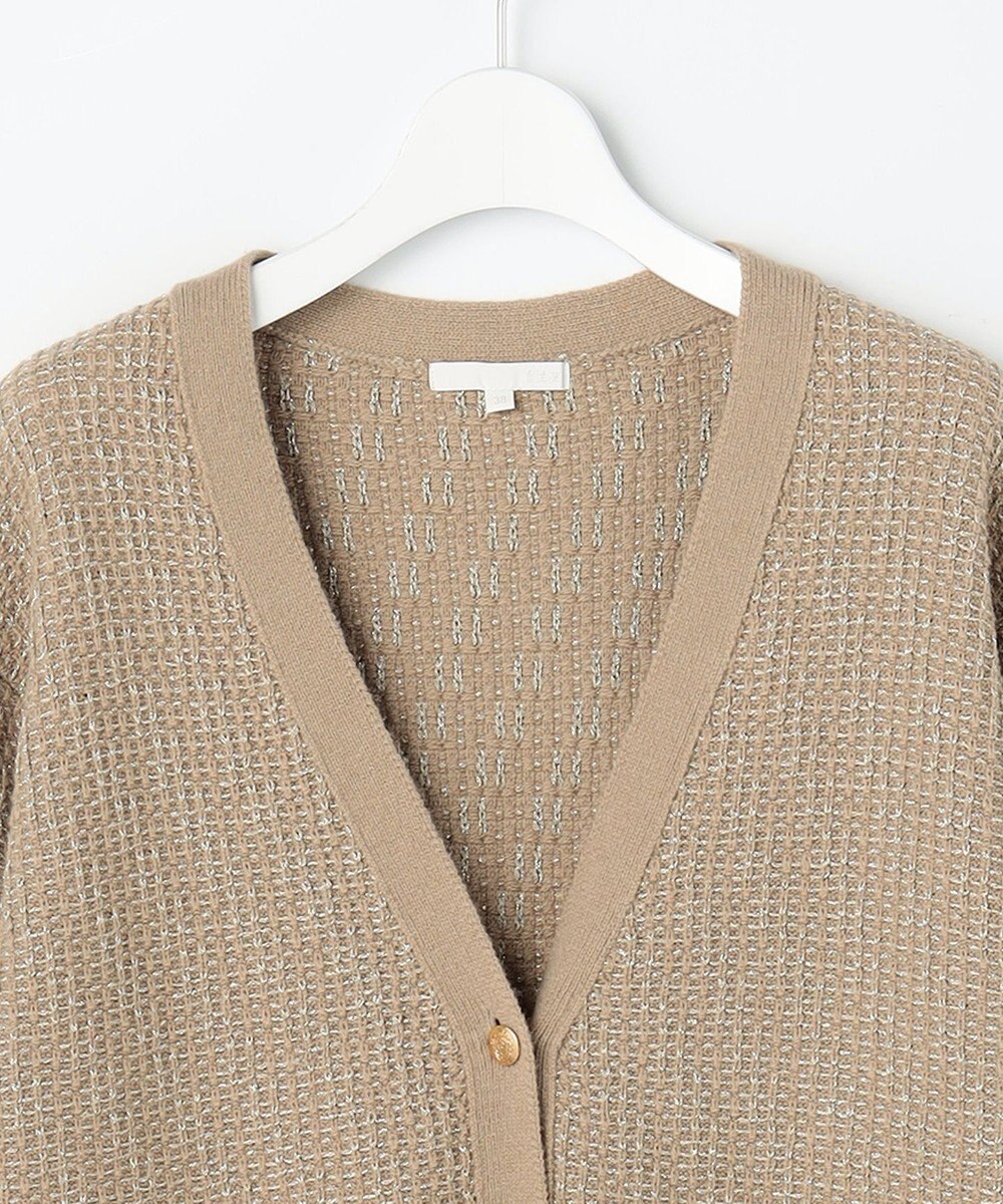 自由区 S 【SHIHOさん着用】ラメツイード カーディガン 