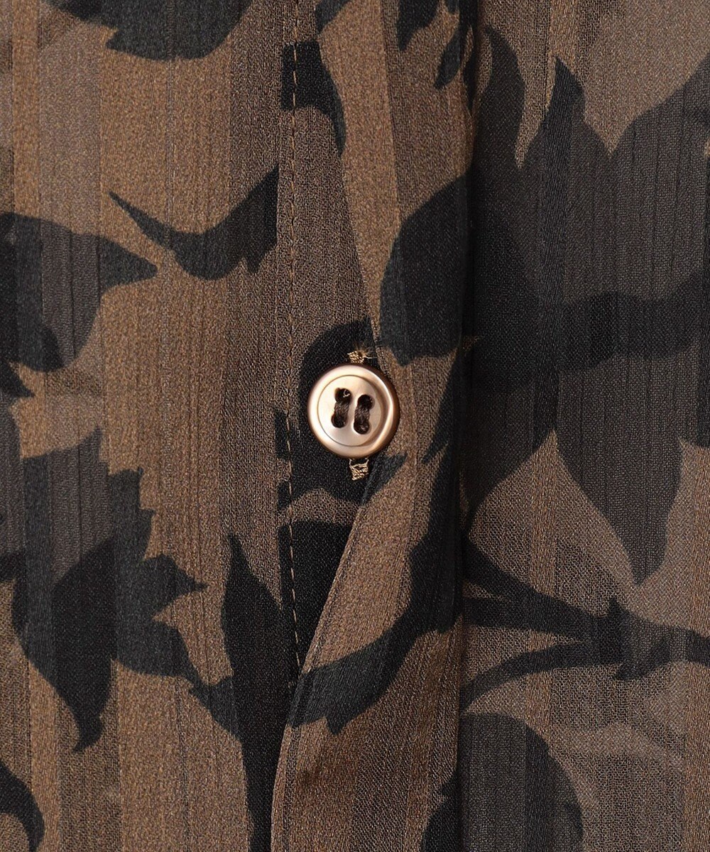 ICB 【30th ANNIVERSARY】 アーカイブフラワープリント ドルマンスリーブブラウス 