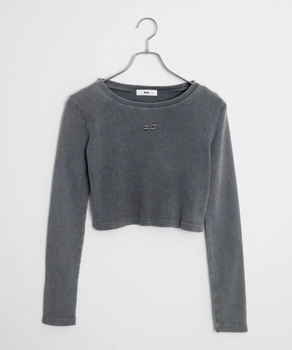 WEGO ヴィンテージウォッシュリブロンT 