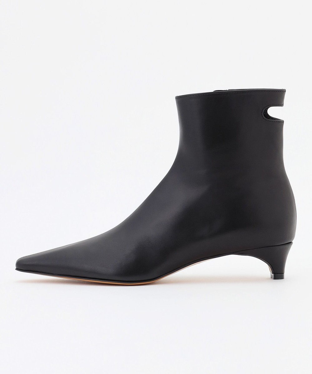 BEIGE， 【一部店舗限定】HENRI EN VARGO / CAROLINE カッティングショートブーツ 