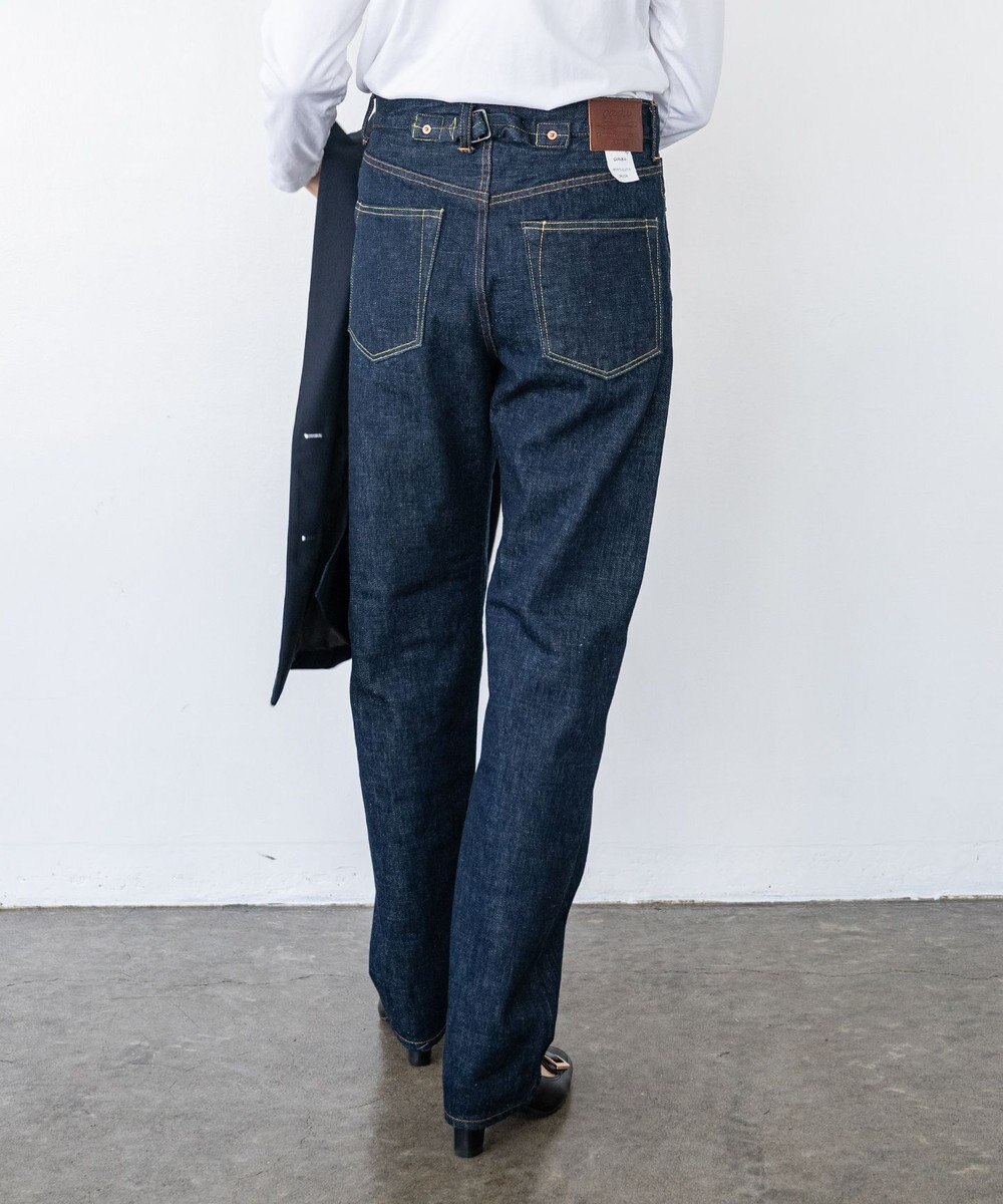 caqu boy`s cutⅡ テーパードストレートデニム ワンウォッシュ 