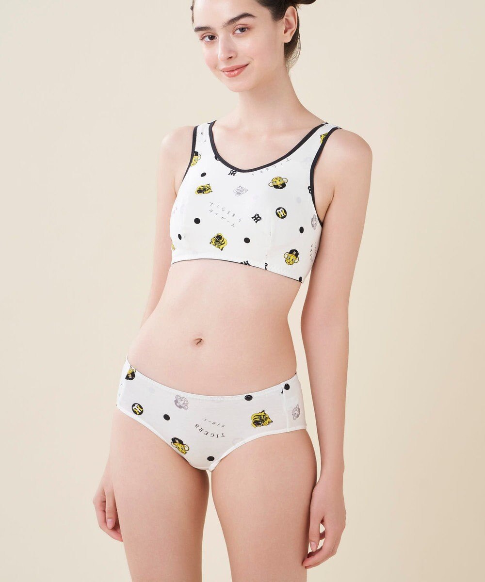 une nana cool MADE WITH 阪神タイガース ナイトアップブラ 